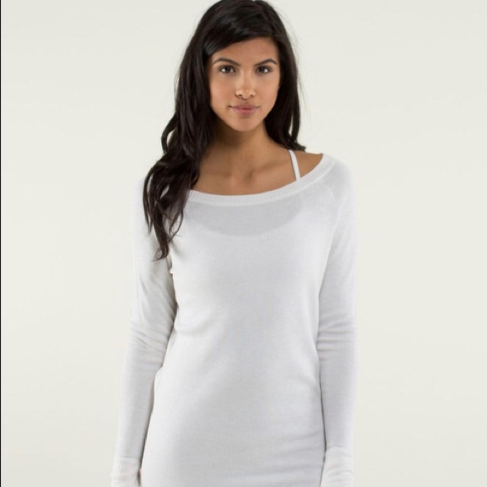 Lululemon 4 Sweater NWOT CHAI TIME REVERSIBLE